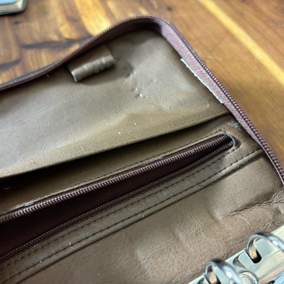 Vintage Leather Portfolio Business Document ,Notepad - Picture 7 of 14